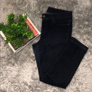 TALBOTS Dark rinse slim ankle jean